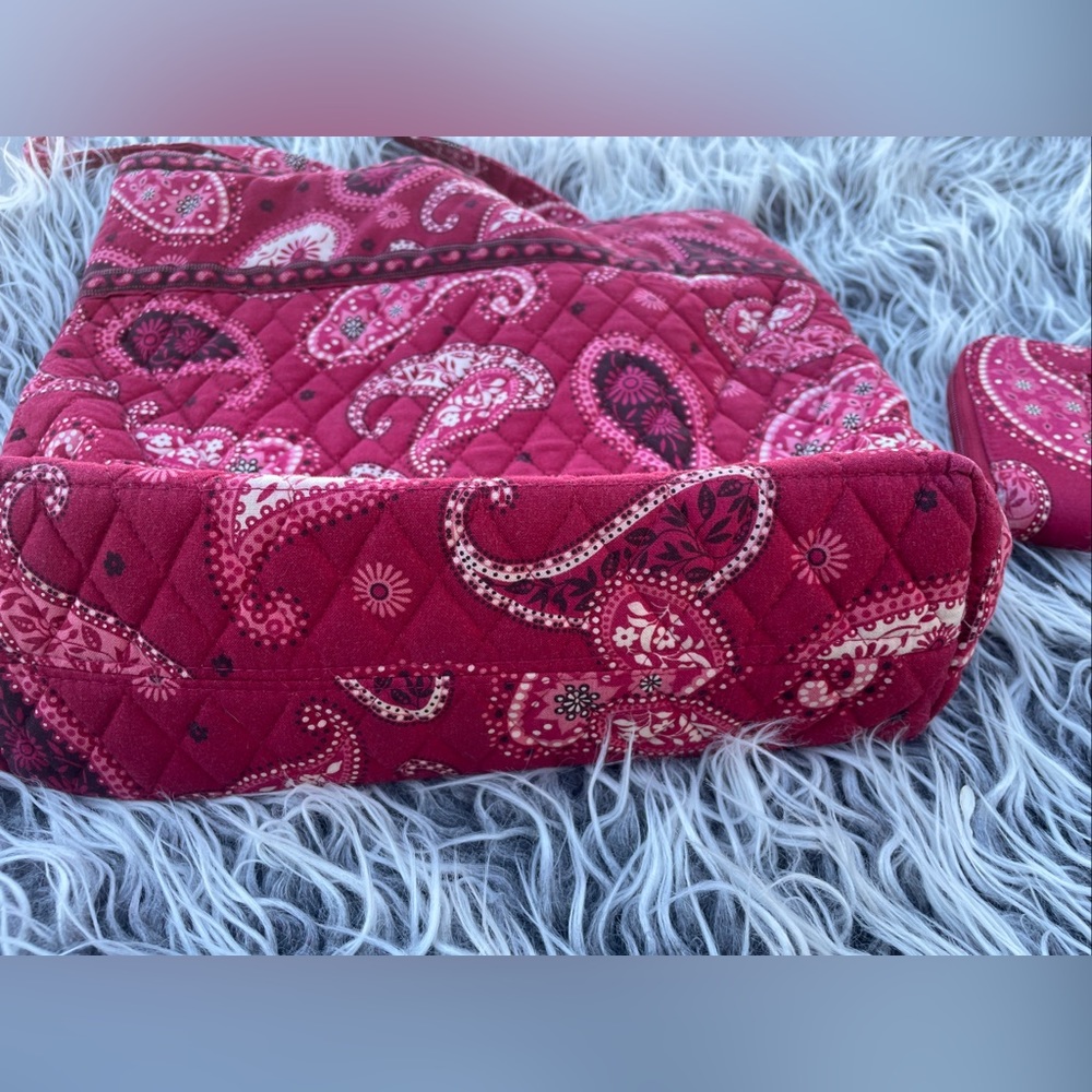Vera Bradley Retired Pattern Medium Tote Mesa Red… - image 4